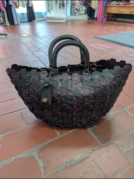 Coach Handbags - Coach Tea Rose Basket